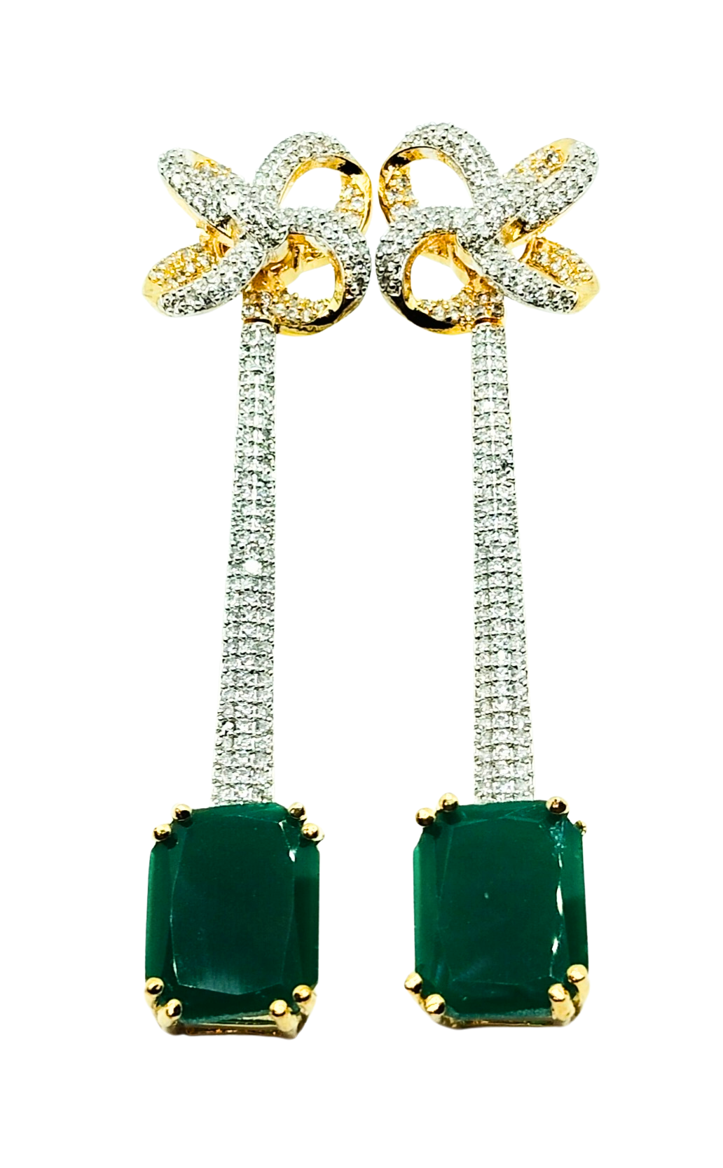 EMERALD JENNIFER AD EARRING - 55% off
