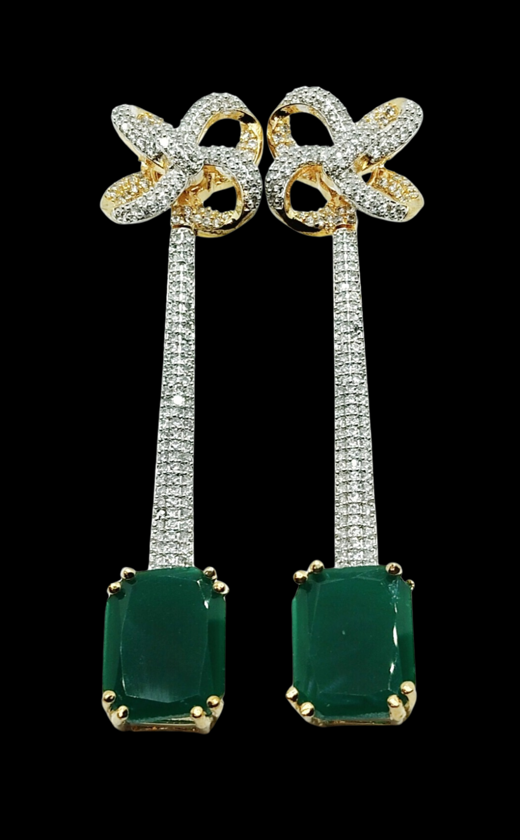 EMERALD JENNIFER AD EARRING - 55% off