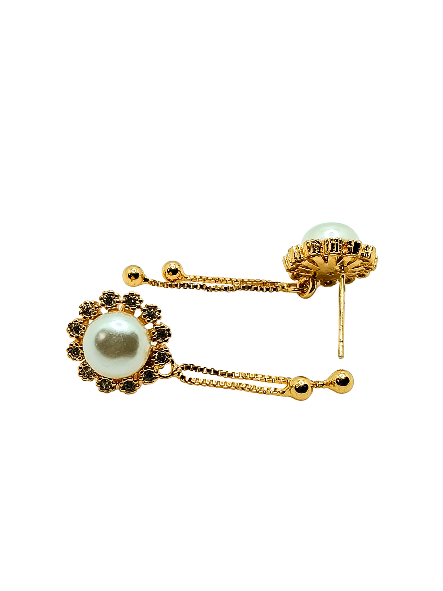 OFFER GOLD KANISHKA AD EARRINGS
