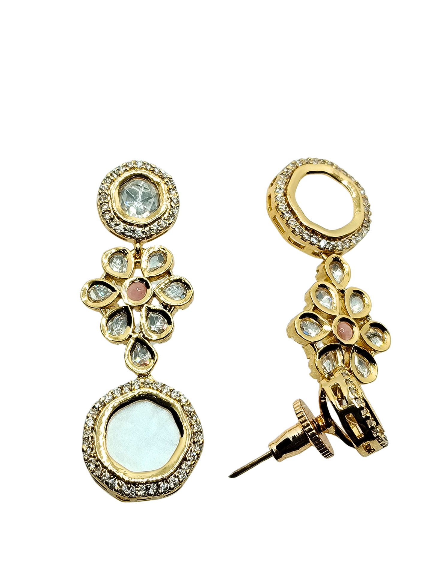 WHITE AVNI AD EARRING