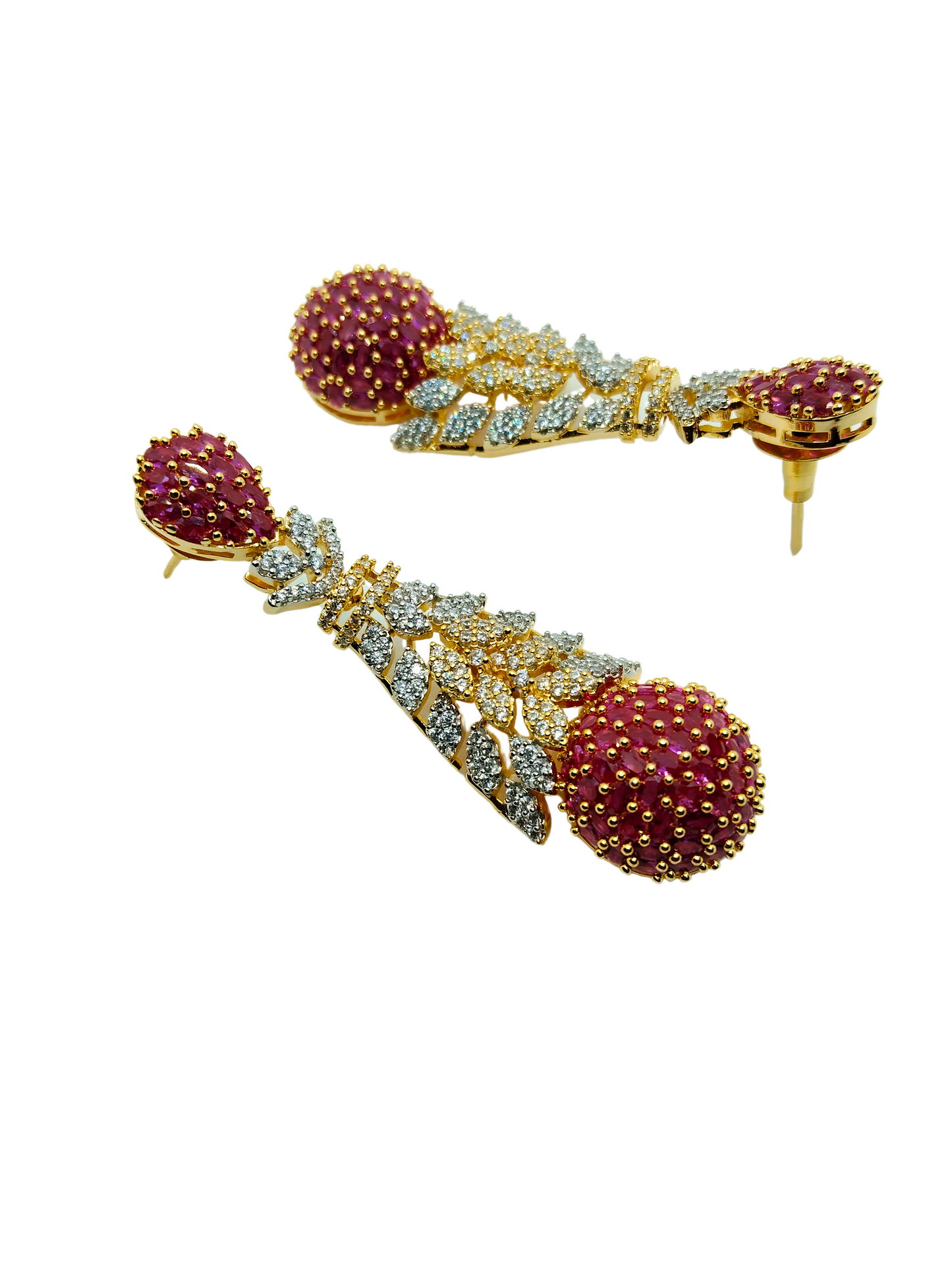 RUBY RATI AD EARRING - 65% OFF