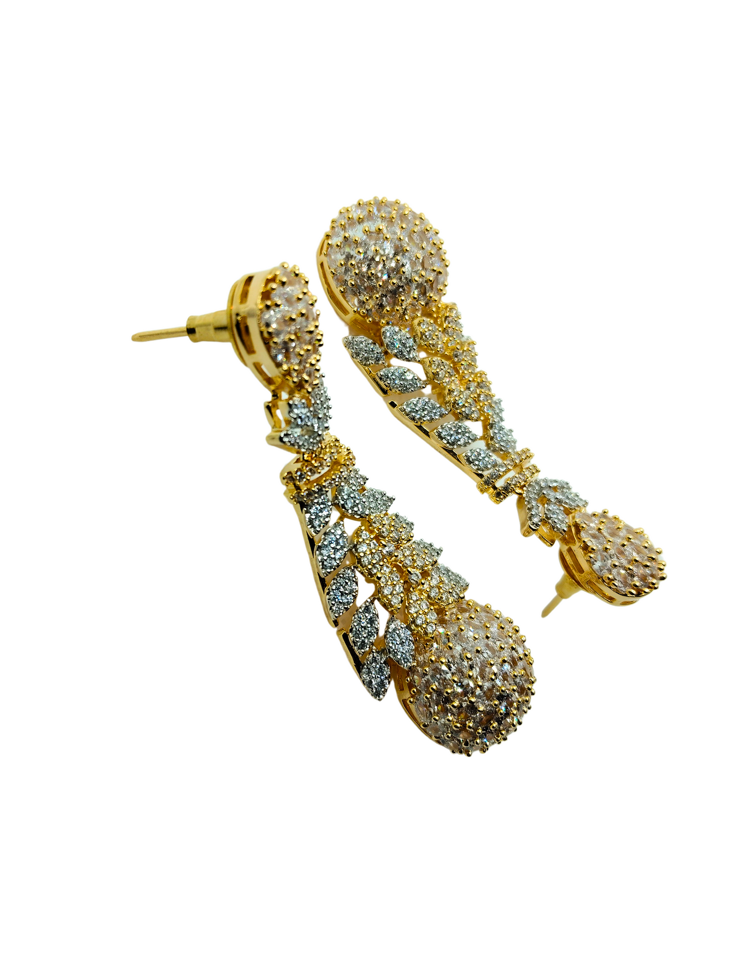 WHITE RATI AD EARRING - 65% OFF
