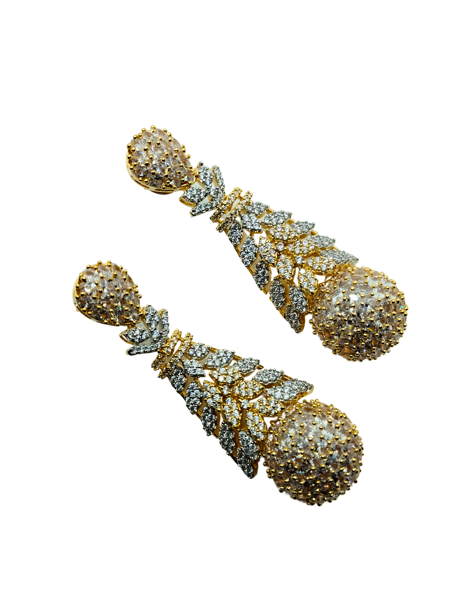 WHITE RATI AD EARRING - 65% OFF