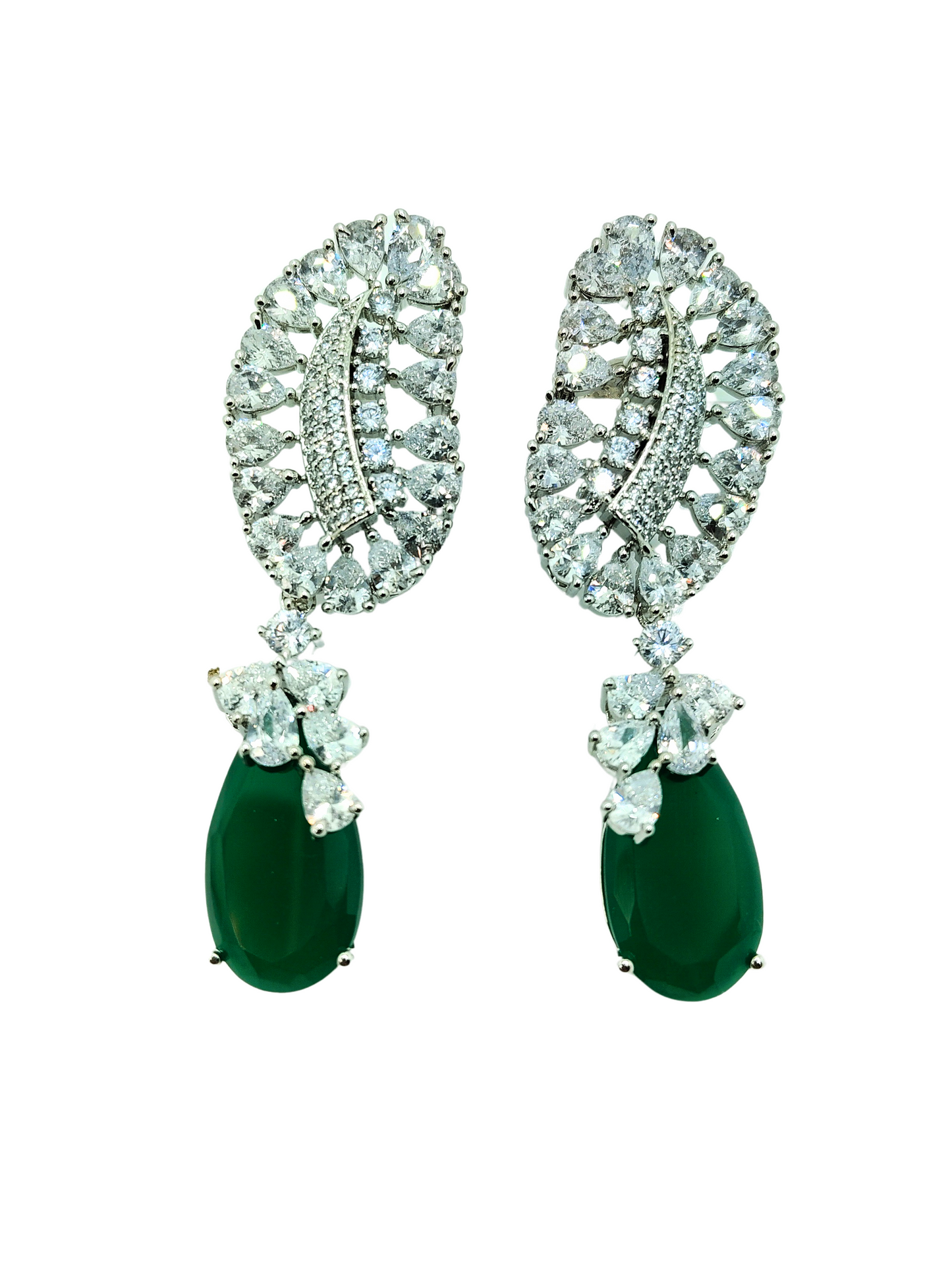 EMERALD SARIKA AD EARRING