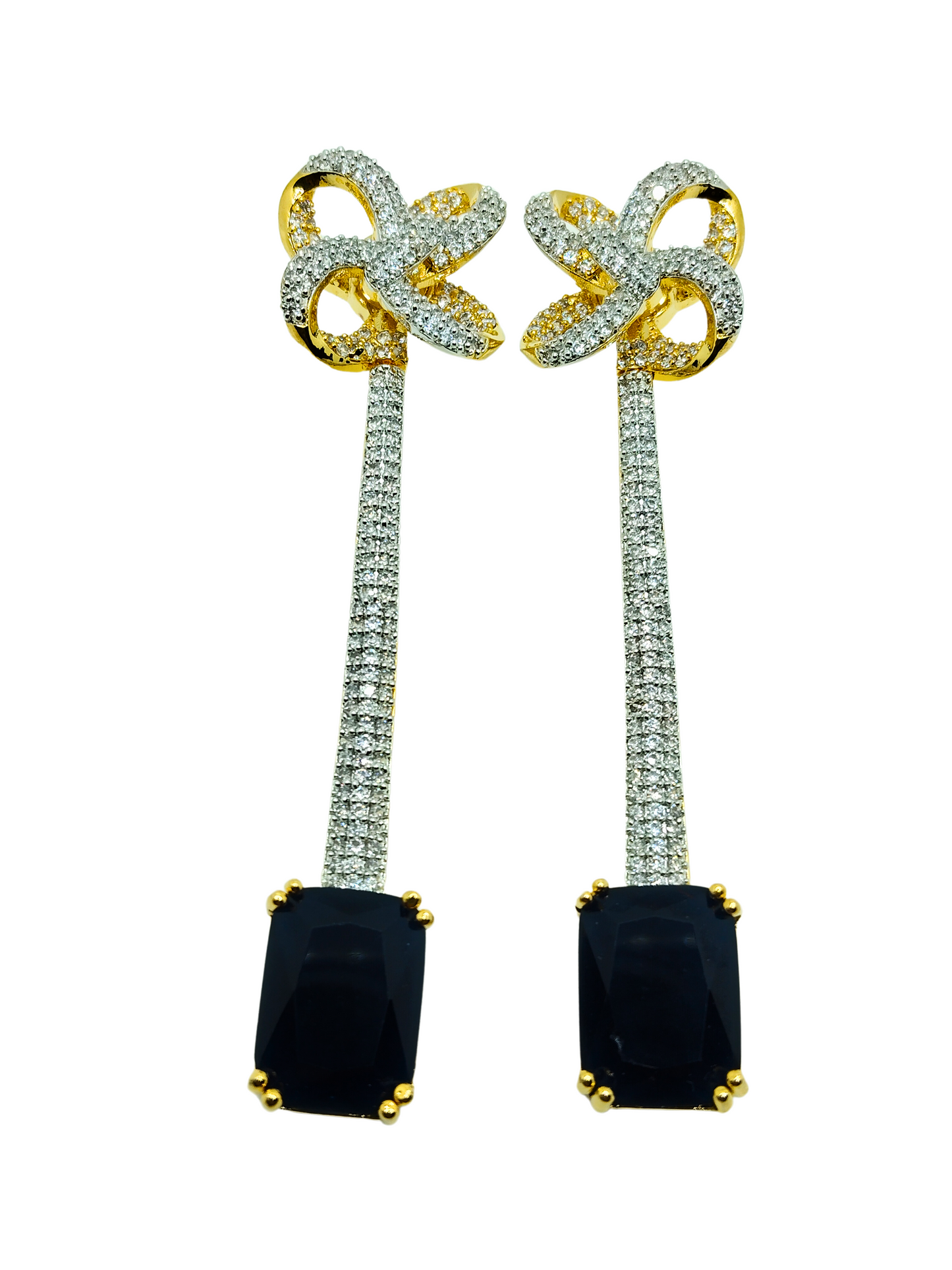 BLACK JENNIFER AD EARRING - 55% OFF