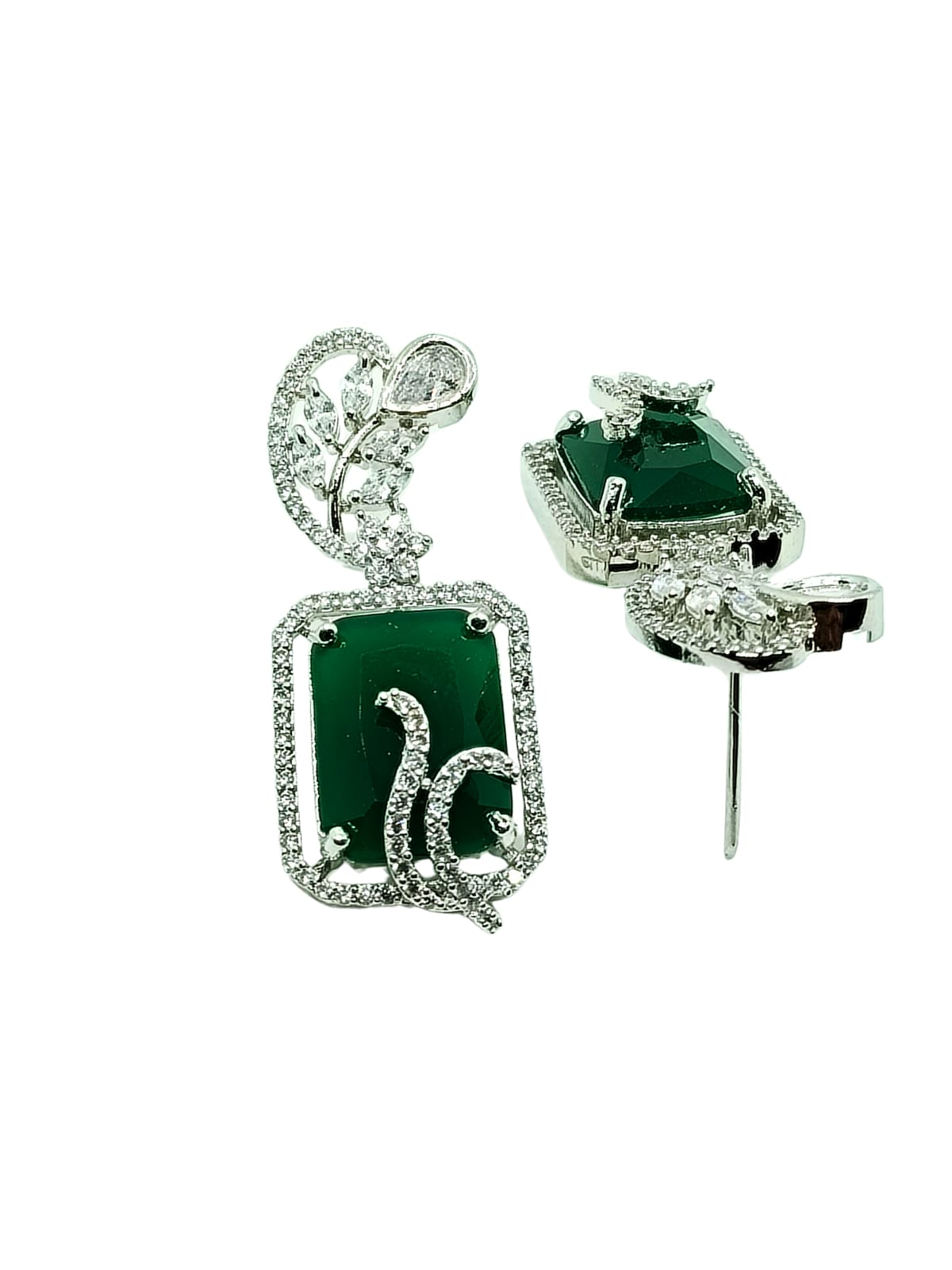 EMERALD FIONA AD EARRING