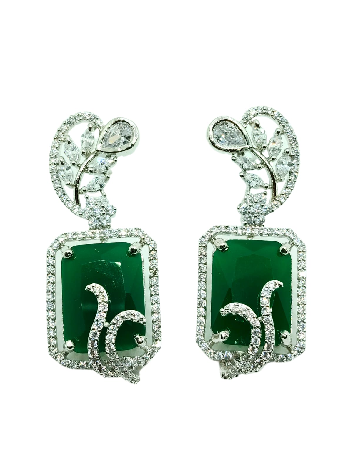 EMERALD FIONA AD EARRING