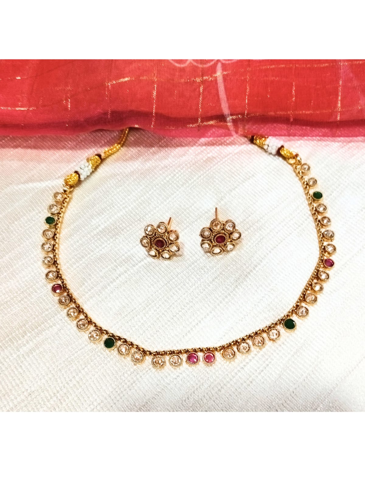 MULTI SALONI GOLD NECKLACE - 50% OFF