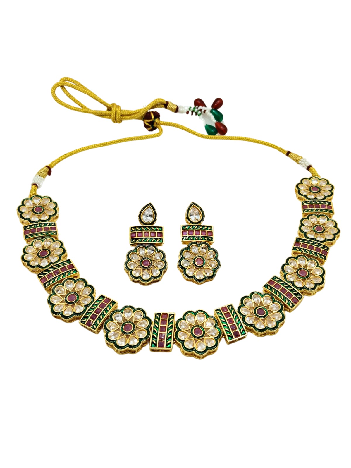 RUBY MIRA KUNDAN CHOKER -55% OFF