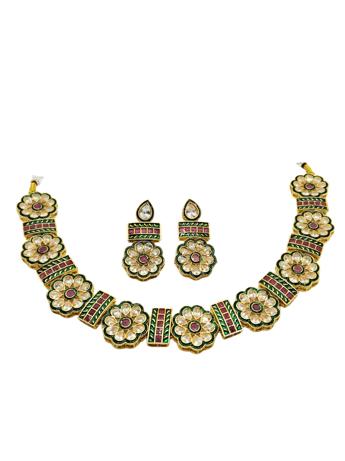 RUBY MIRA KUNDAN CHOKER -55% OFF