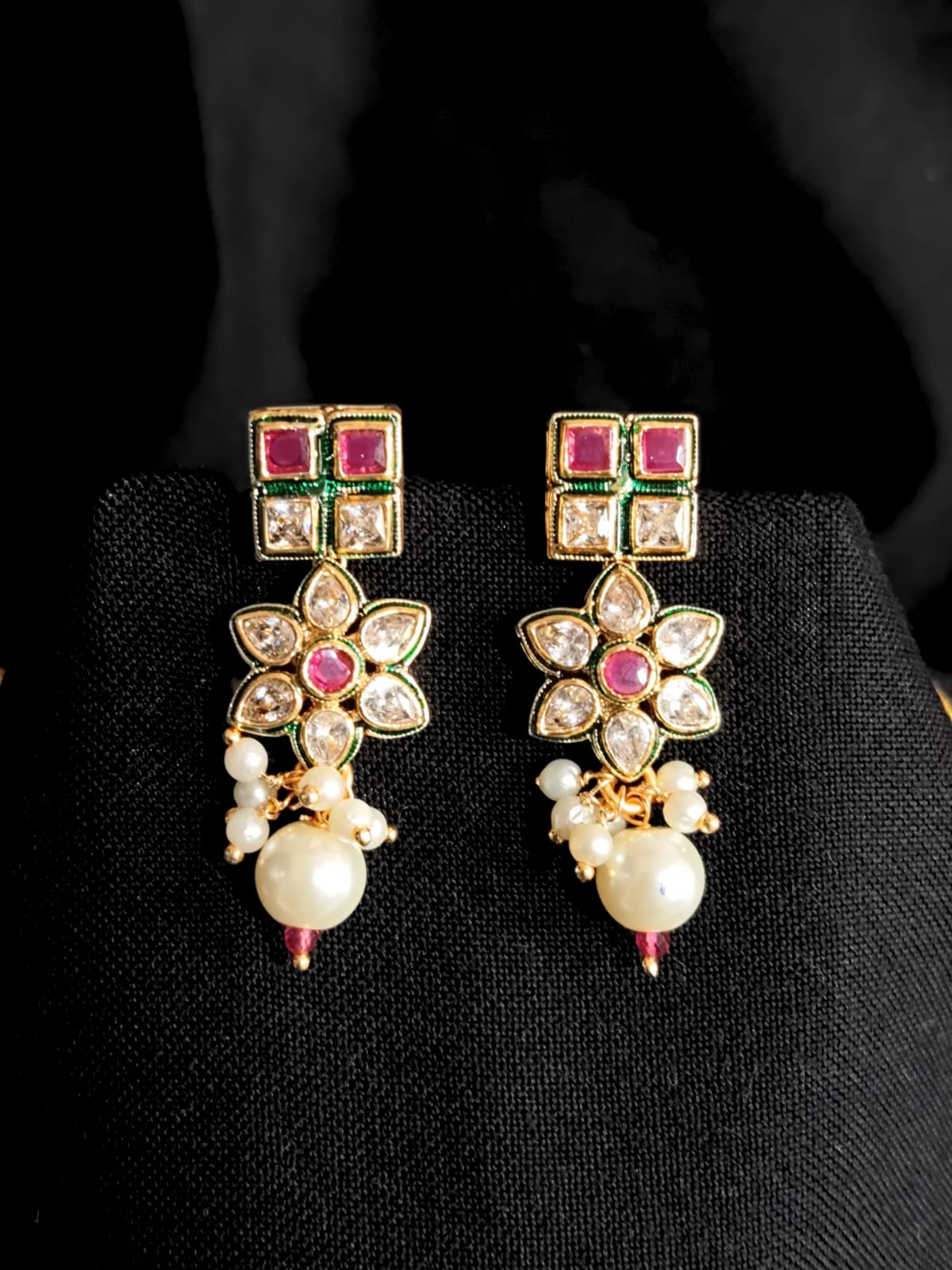 RUBY JIYA KUNDAN CHOKER - 55% OFF