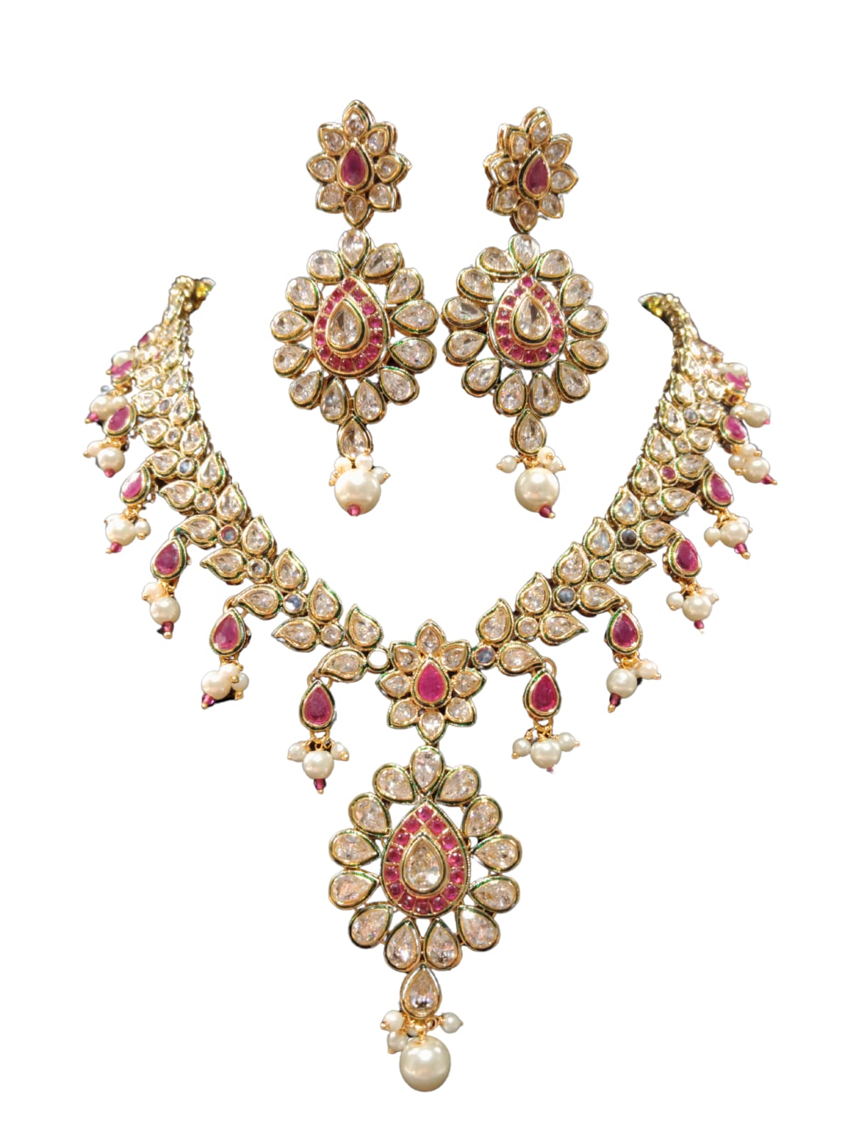 RANI KASHVI KUNDAN NECKLACE - 55% OFF