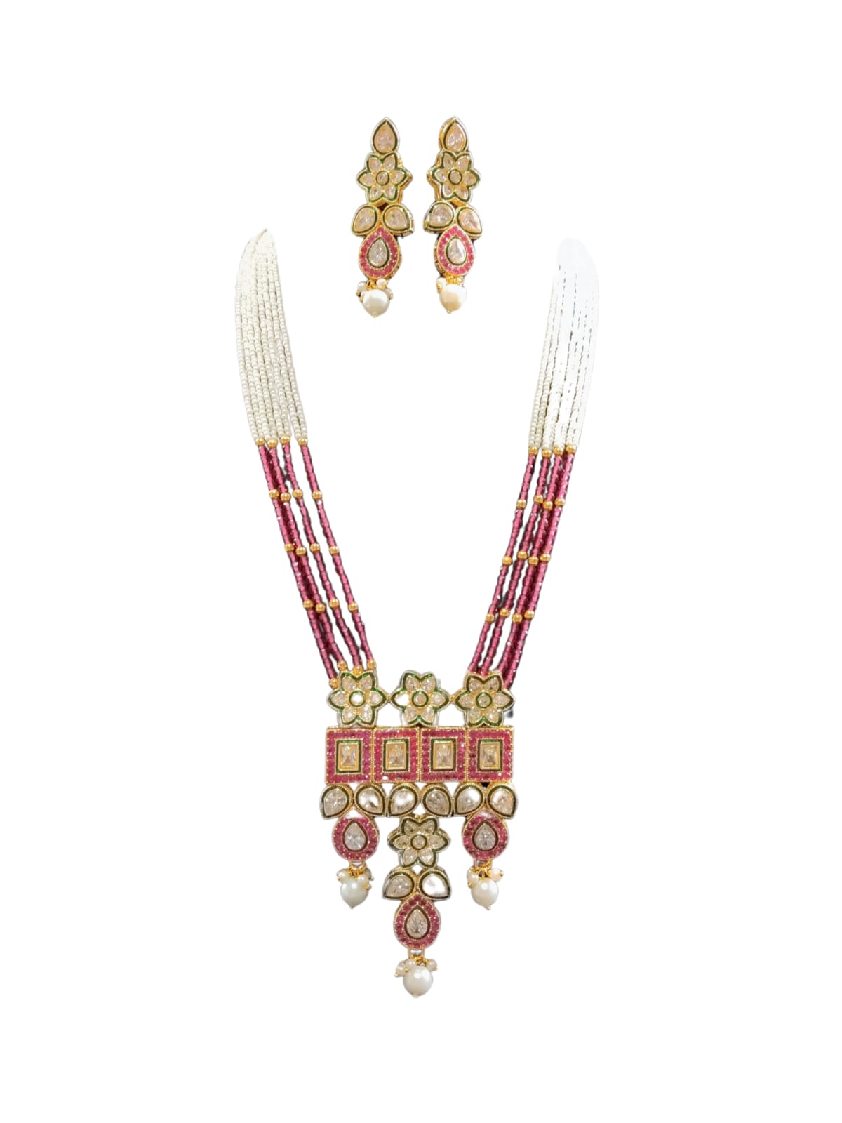 RANI RADHYA LONG PEARL NECKLACE -55% OFF