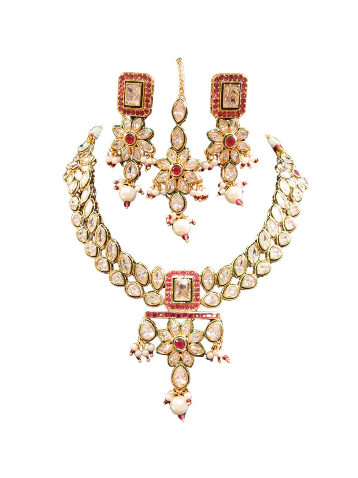 RUBY GARIMA KUNDAN CHOKER - 55% OFF