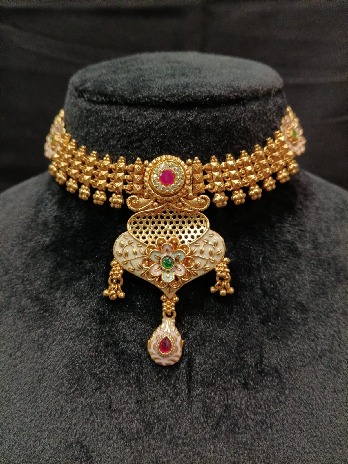 RAJWADI VANI NECKLACE - 55% OFF