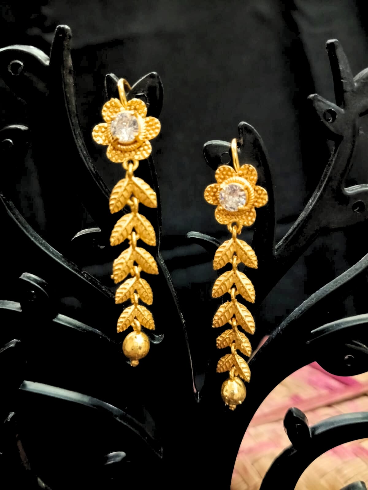 Gold Vamika Hook Dangler - 60% OFF