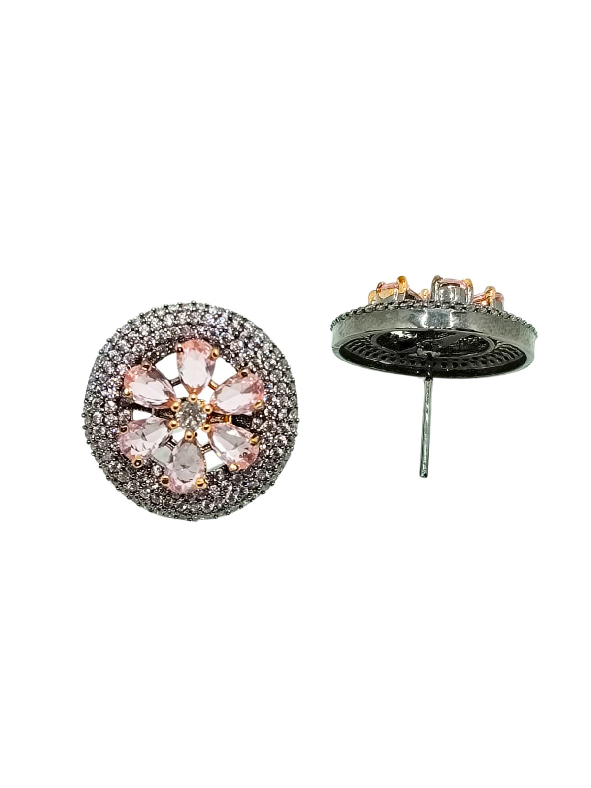 PINK APSARA AD STUDS