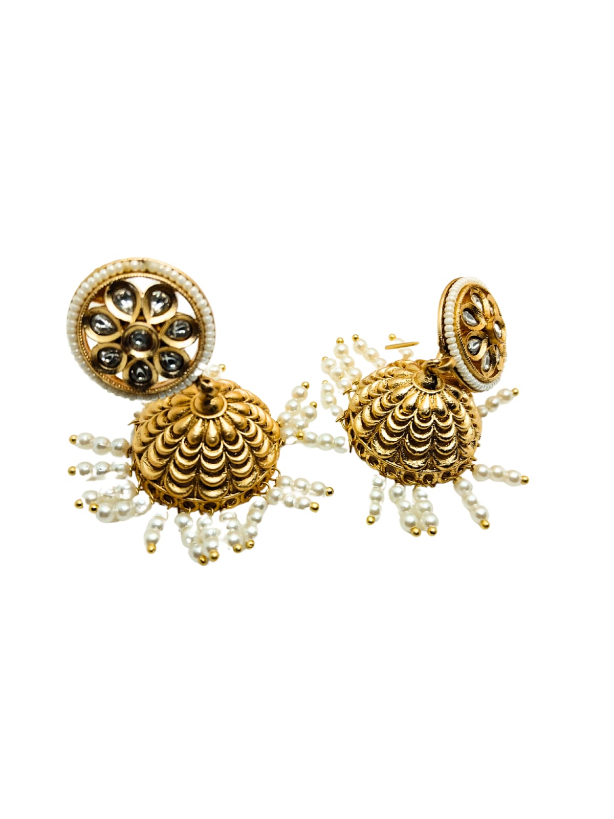 PEARL KALYANI RAJWADI JHUMKA - 55% OFF
