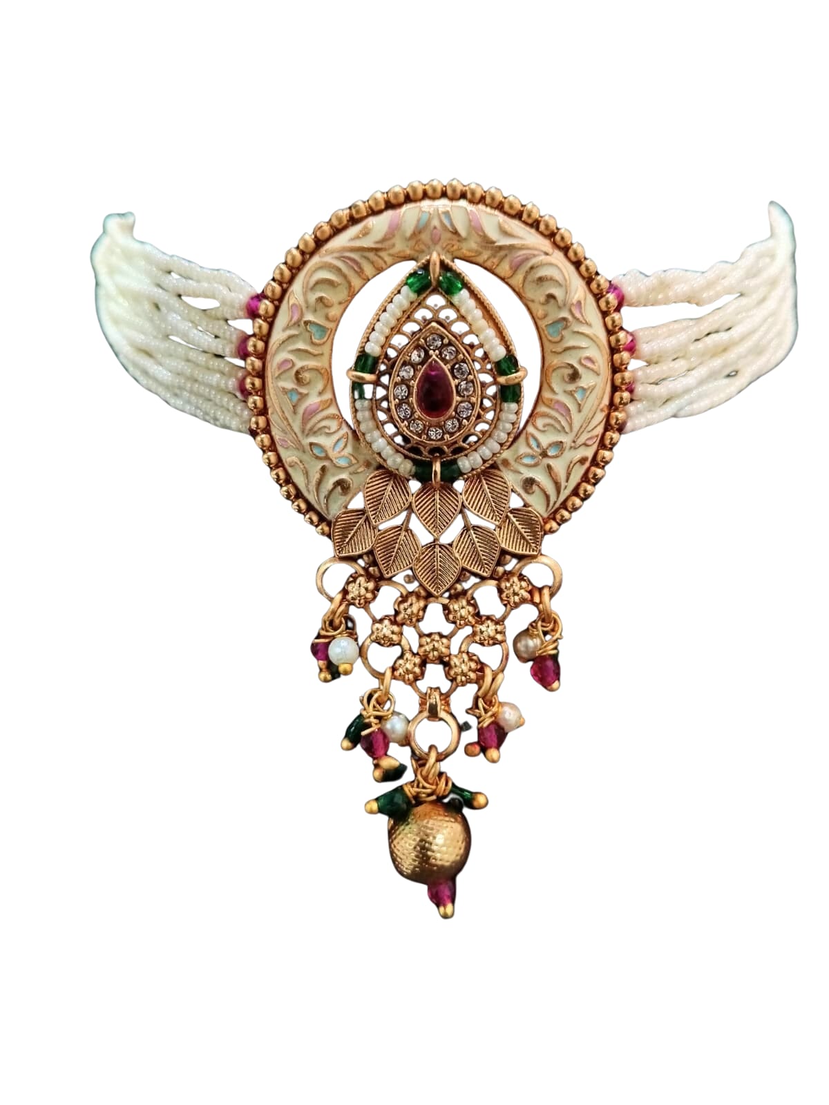 RAJWADI HEMANGINI NECKLACE - 55% OFF