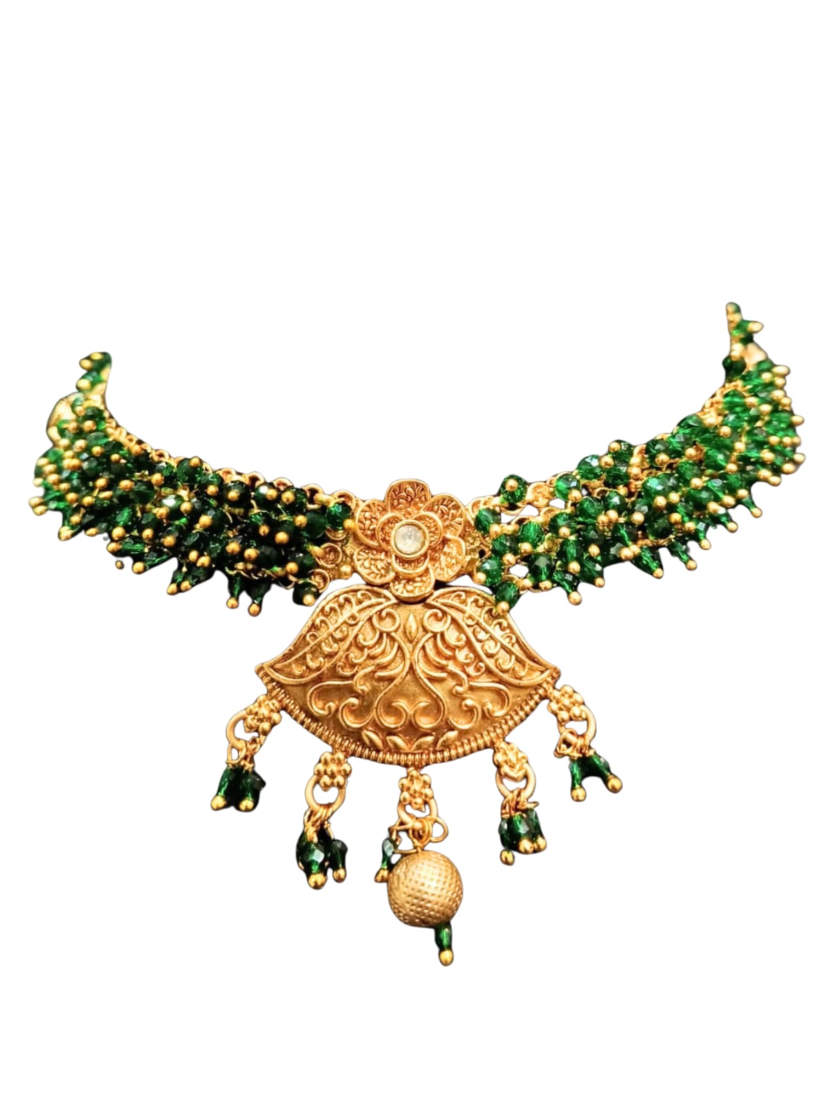 RAJWADI CHANDIKA NECKLACE - 55% OFF