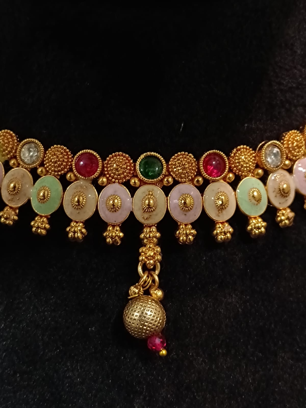 RAJWADI MADHUMATI CHOKER- 55% OFF