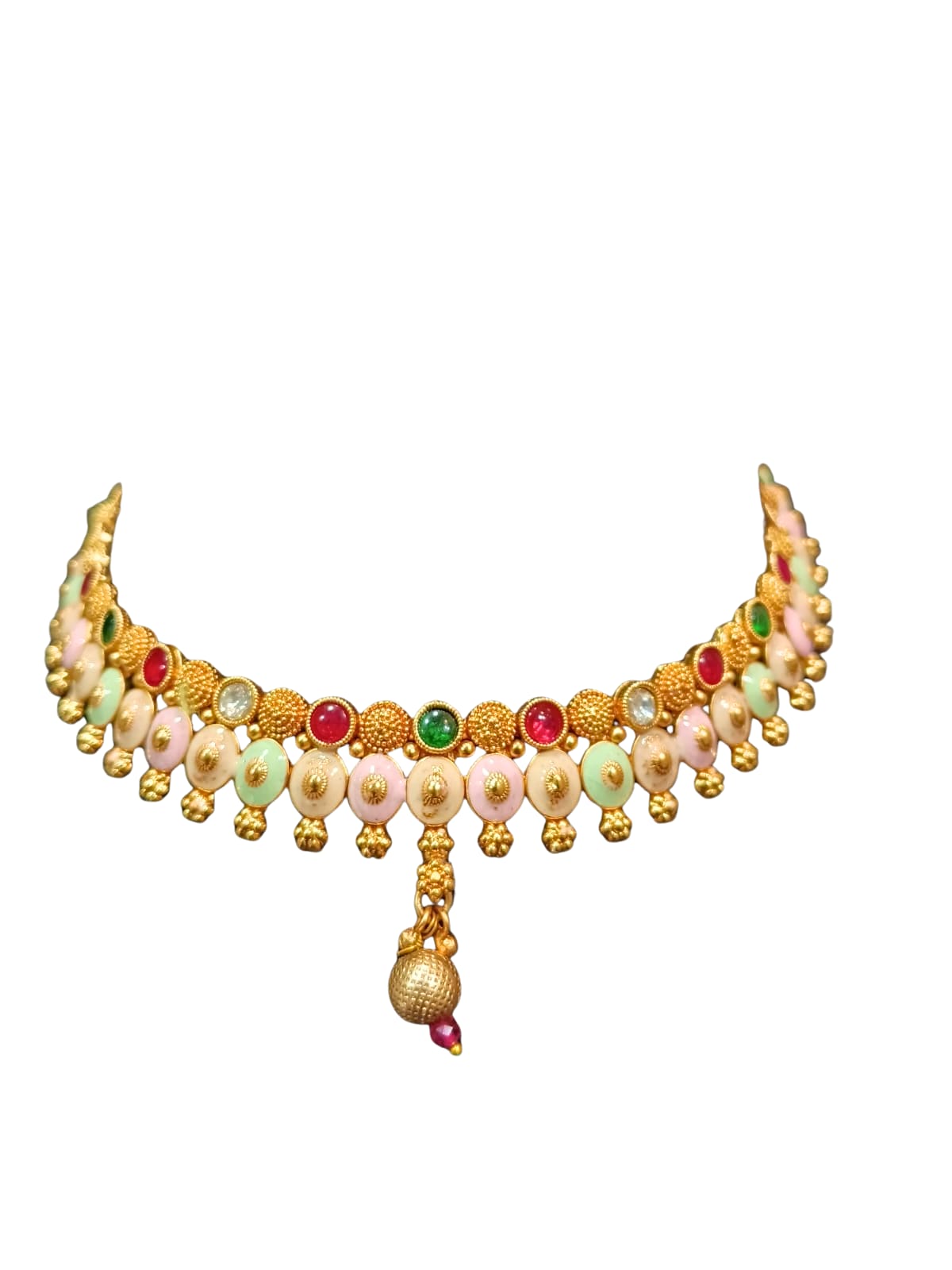 RAJWADI MADHUMATI CHOKER- 55% OFF