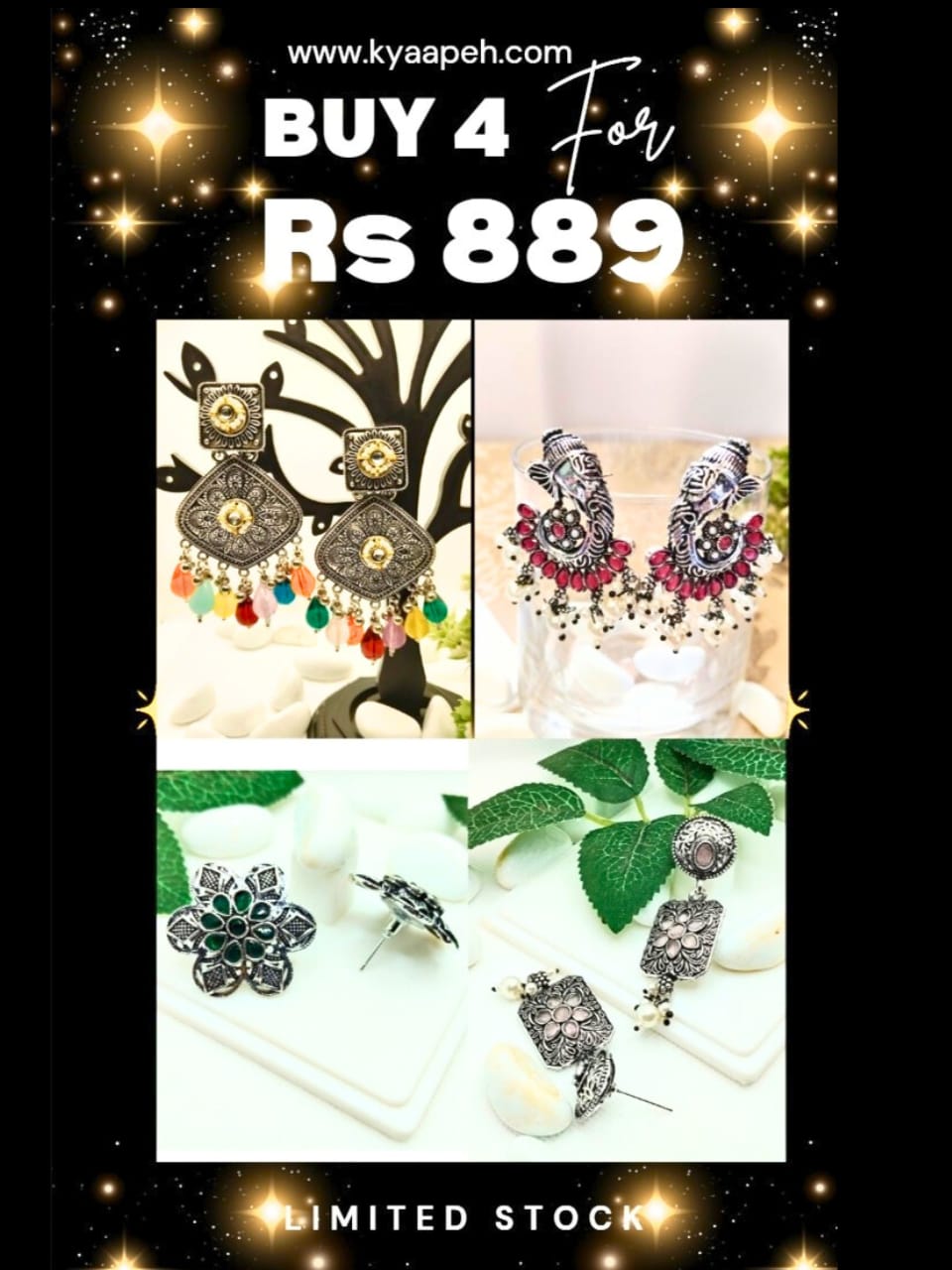 BUY 4 FOR RS 889