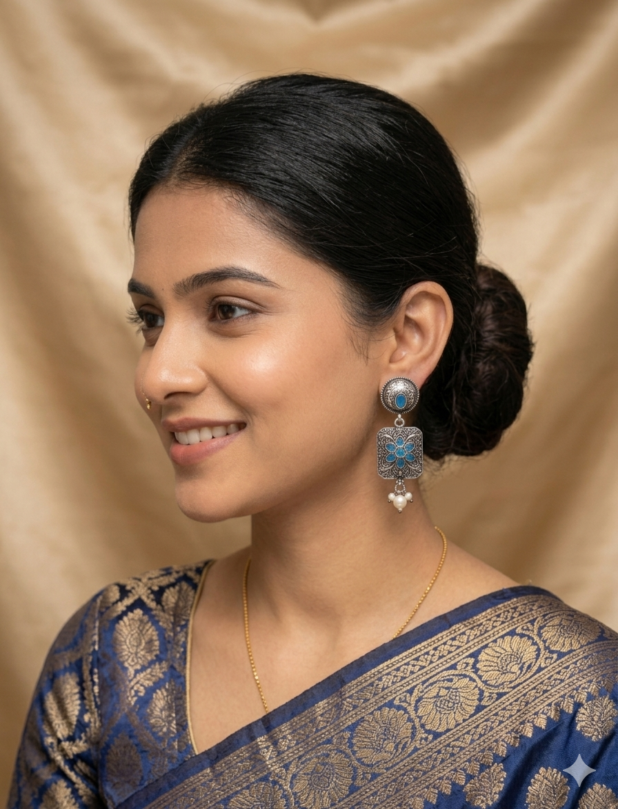 OXIDISED EARRINGS