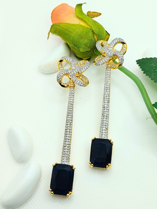 BLACK JENNIFER AD EARRING - 55% OFF