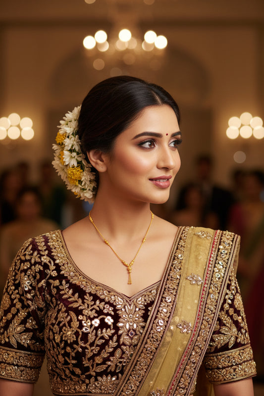 LAXMI GOLD PLATED BALL CHAIN