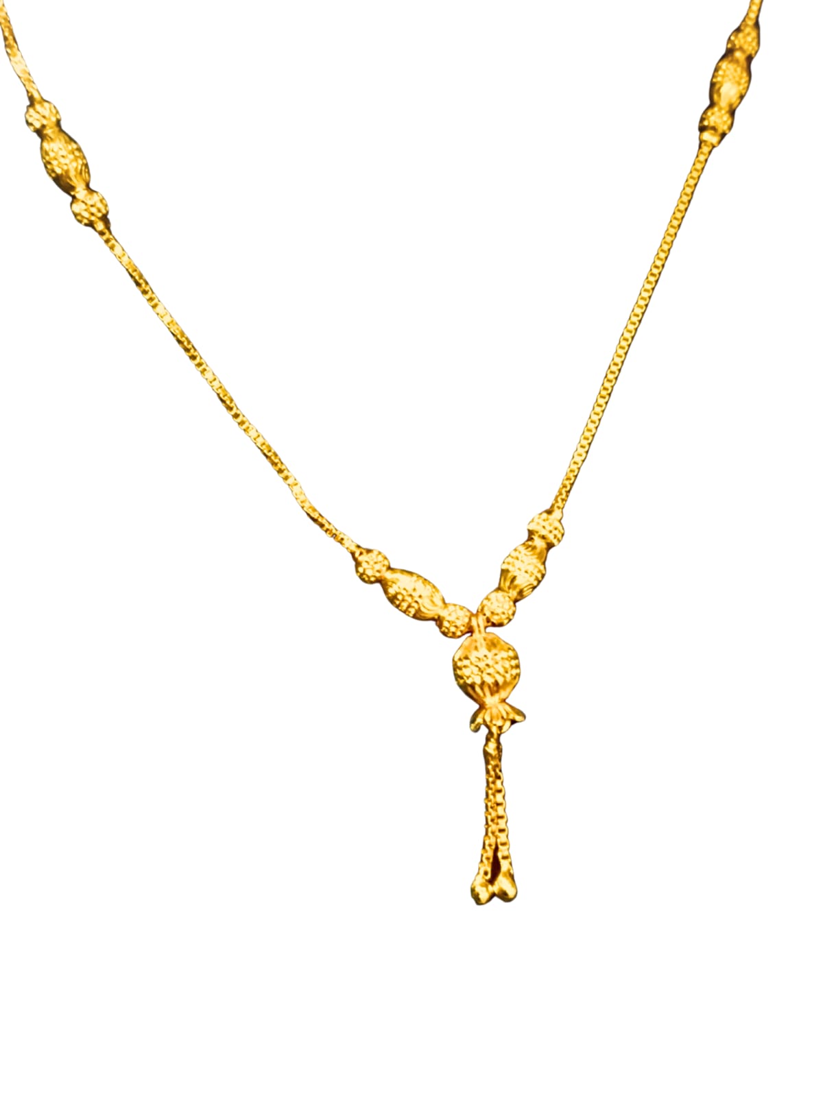 LAXMI GOLD PLATED BALL CHAIN