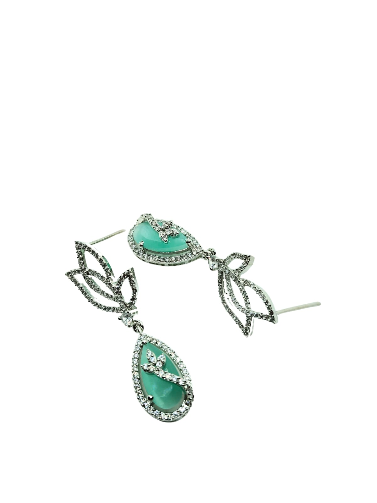 LIGHT GREEN AARON AD DANGLER - 55% OFF