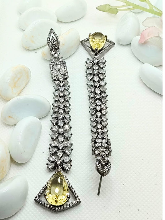 YELLOW ALISHA AD LONG EARRING - 50% OFF