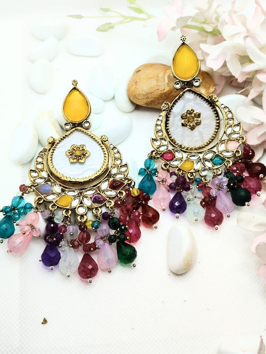 MULTICOLOR VIDYA CHANDBALI