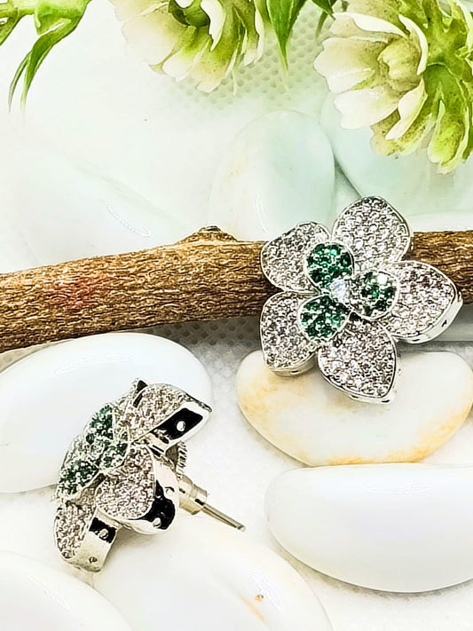 GREEN AMOLI AD STUD - 60% OFF