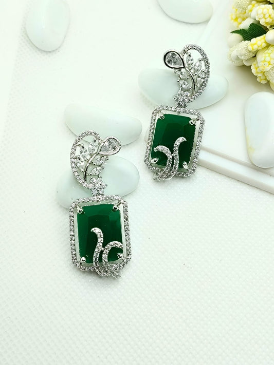 EMERALD FIONA AD EARRING