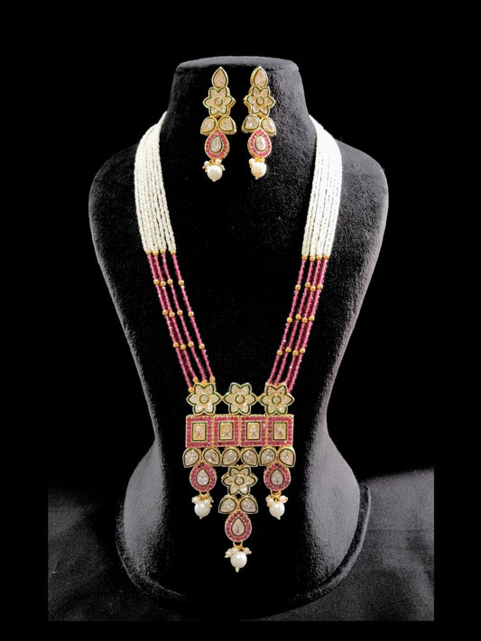 RANI RADHYA LONG PEARL NECKLACE -55% OFF