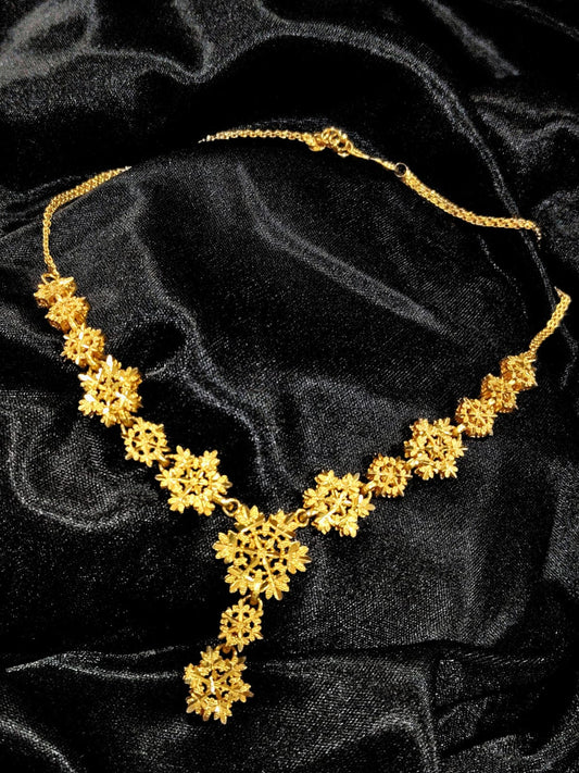 GOLD KASHVI NECKLACE - 55% OFF