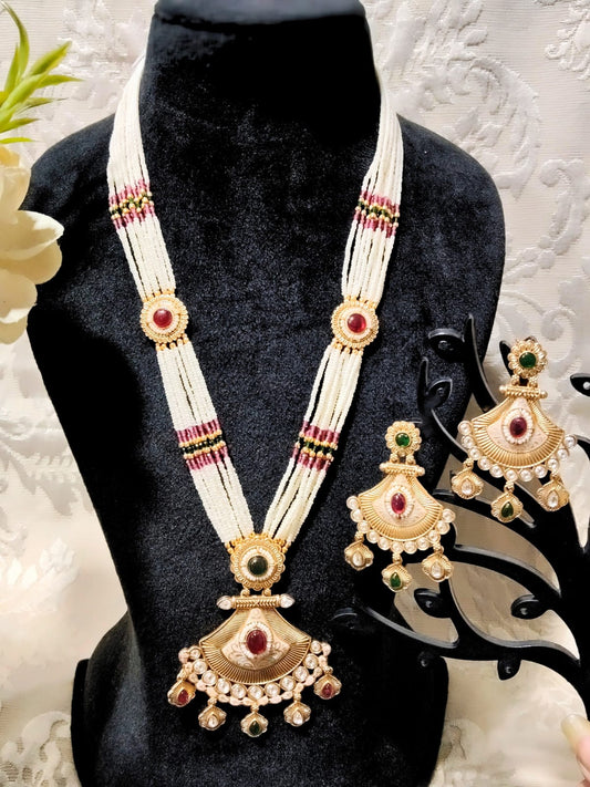 RAJWADI AMAYRA NECKLACE SET - 55% OFF