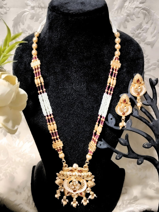 RAJWADI IRA NECKLACE SET - 60% OFF