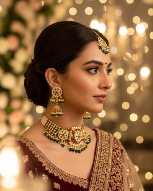 RAJWADI GITA CHOKER  SET