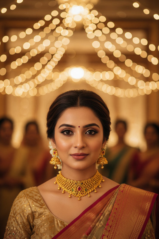 Gold Urvashi Choker
